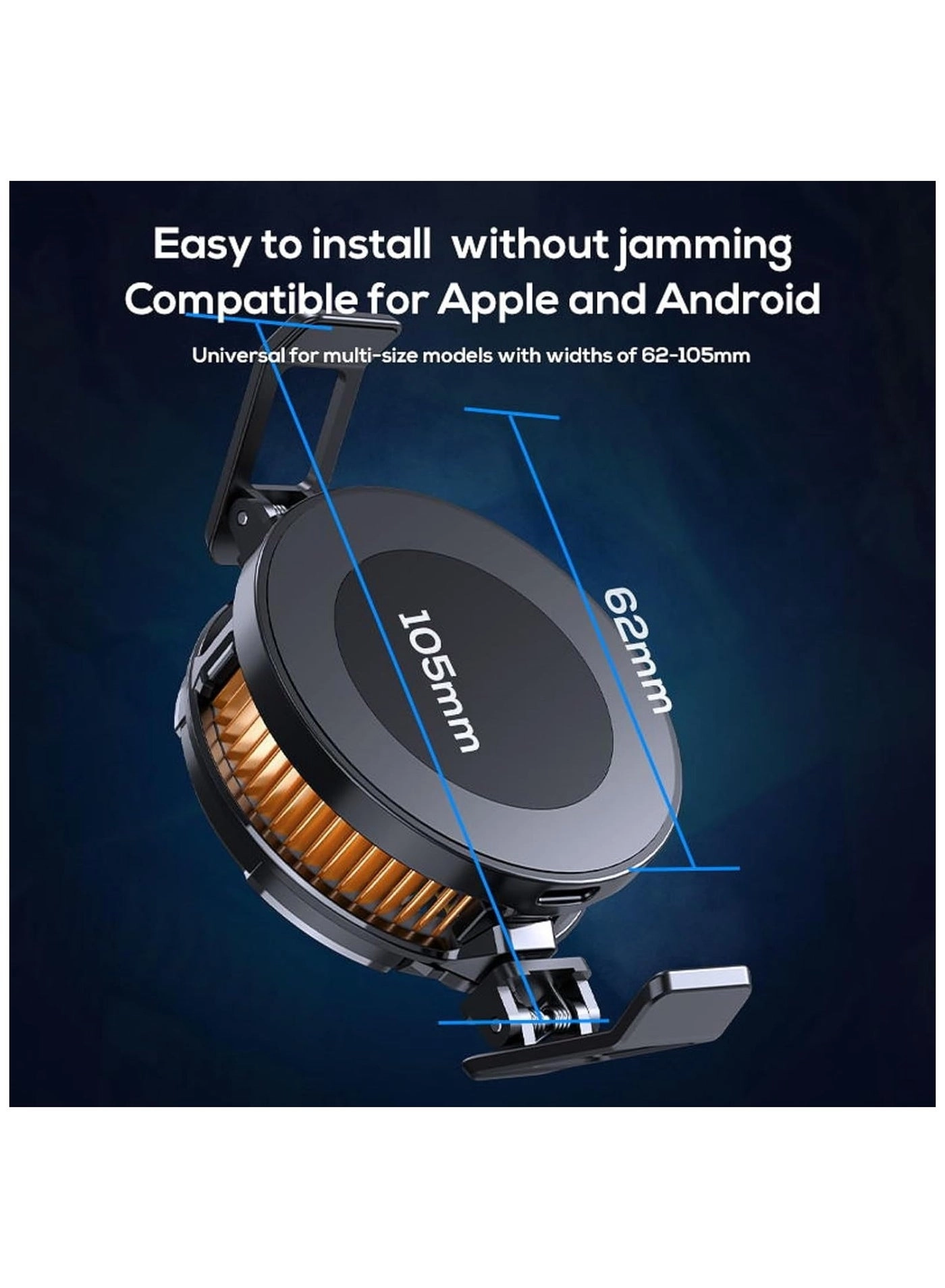 CX07 - 2.83-3.66 inches Black+RGB