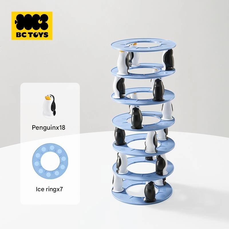 Penguins Jenga Stacking Game - 3 years & above