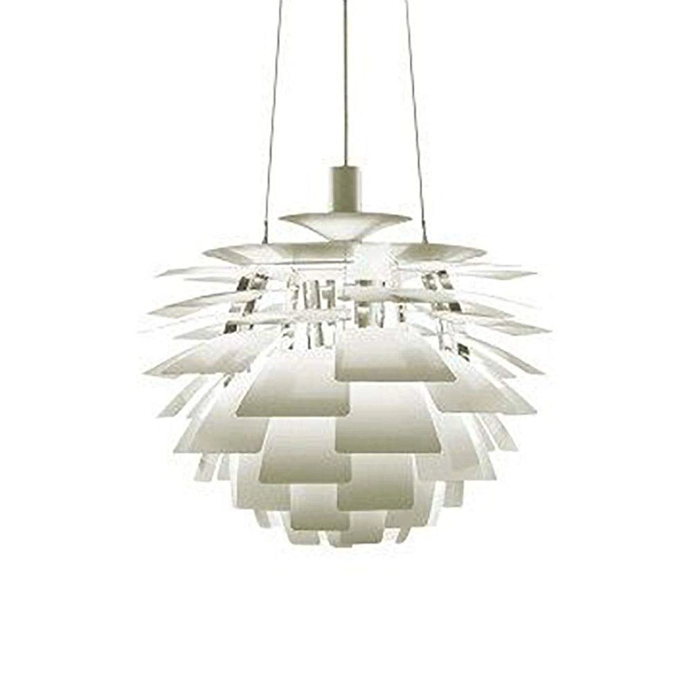 Creativity Personality Chandelier - E27 1-Light Outer white inner chrome 38*40cm
