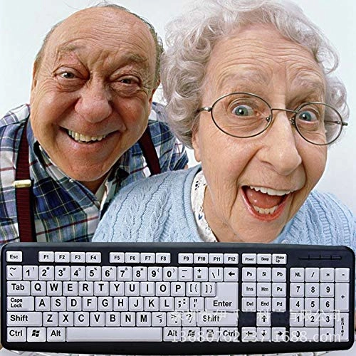 Large Print Keyboard - US Wired