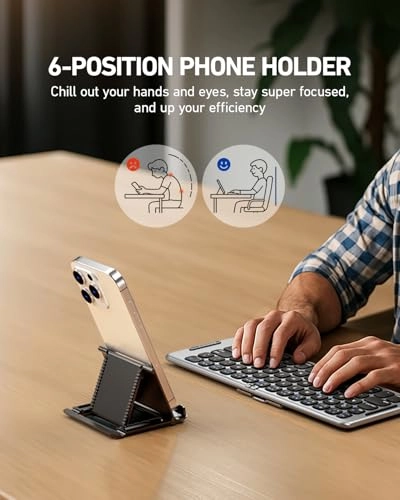Foldable Bluetooth Keyboard - Wireless