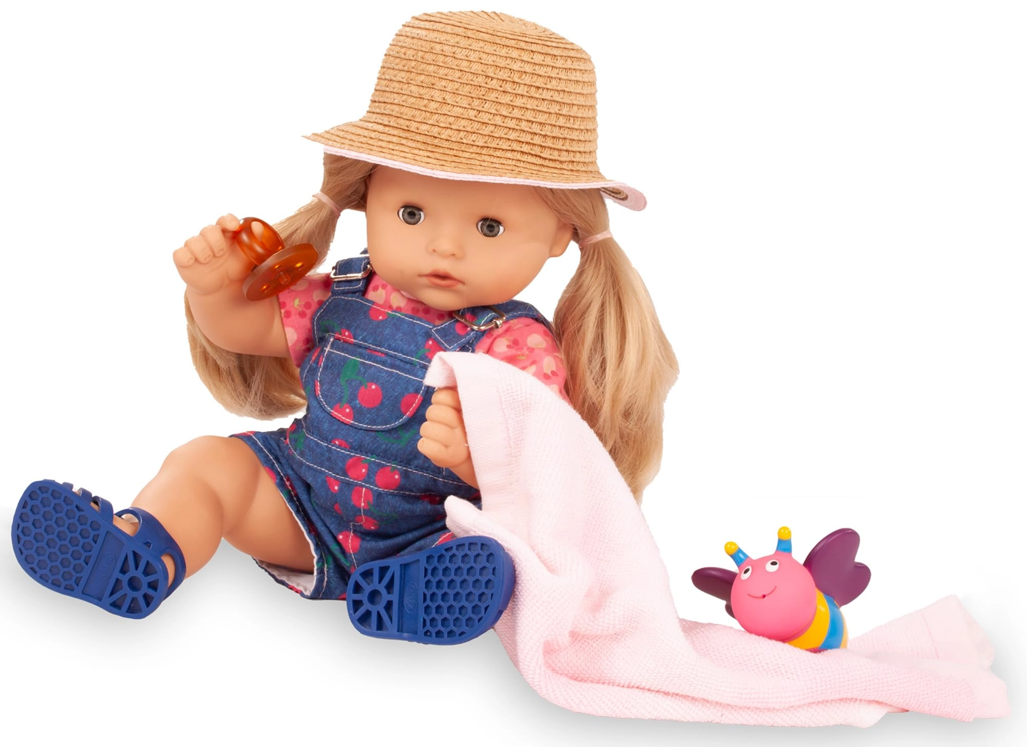 Götz Maxy Aquini Bath Doll - 42 cm Blonde Hair Blue Sleeping Eyes Ages 3+