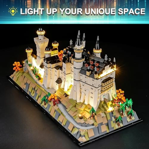 Light Kit for LEGO Neuschwanstein Castle 21063 - Plastic 1