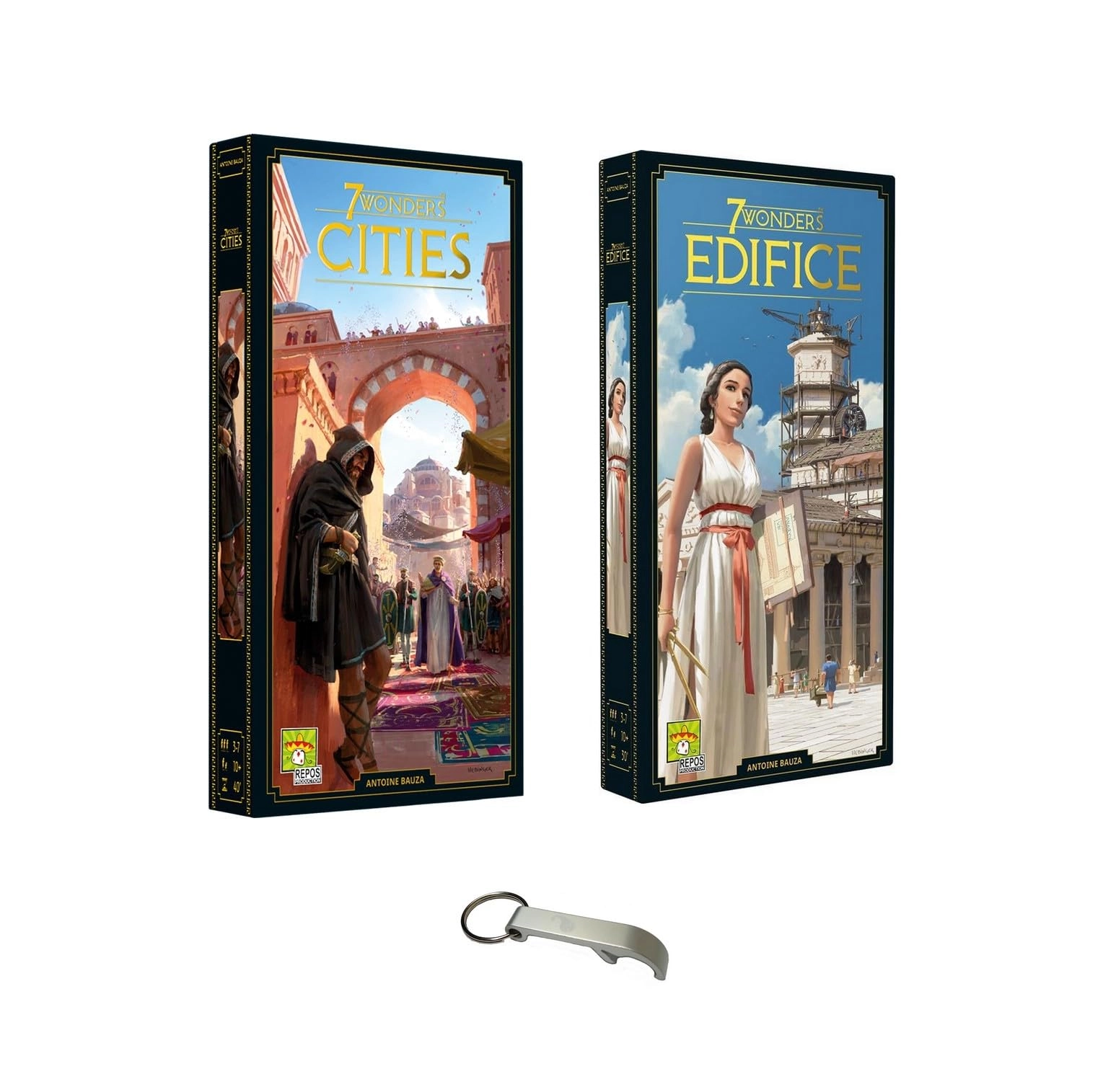 Blumie Shop 7 Wonders: Cities + 7 Wonders: Edifice (French)