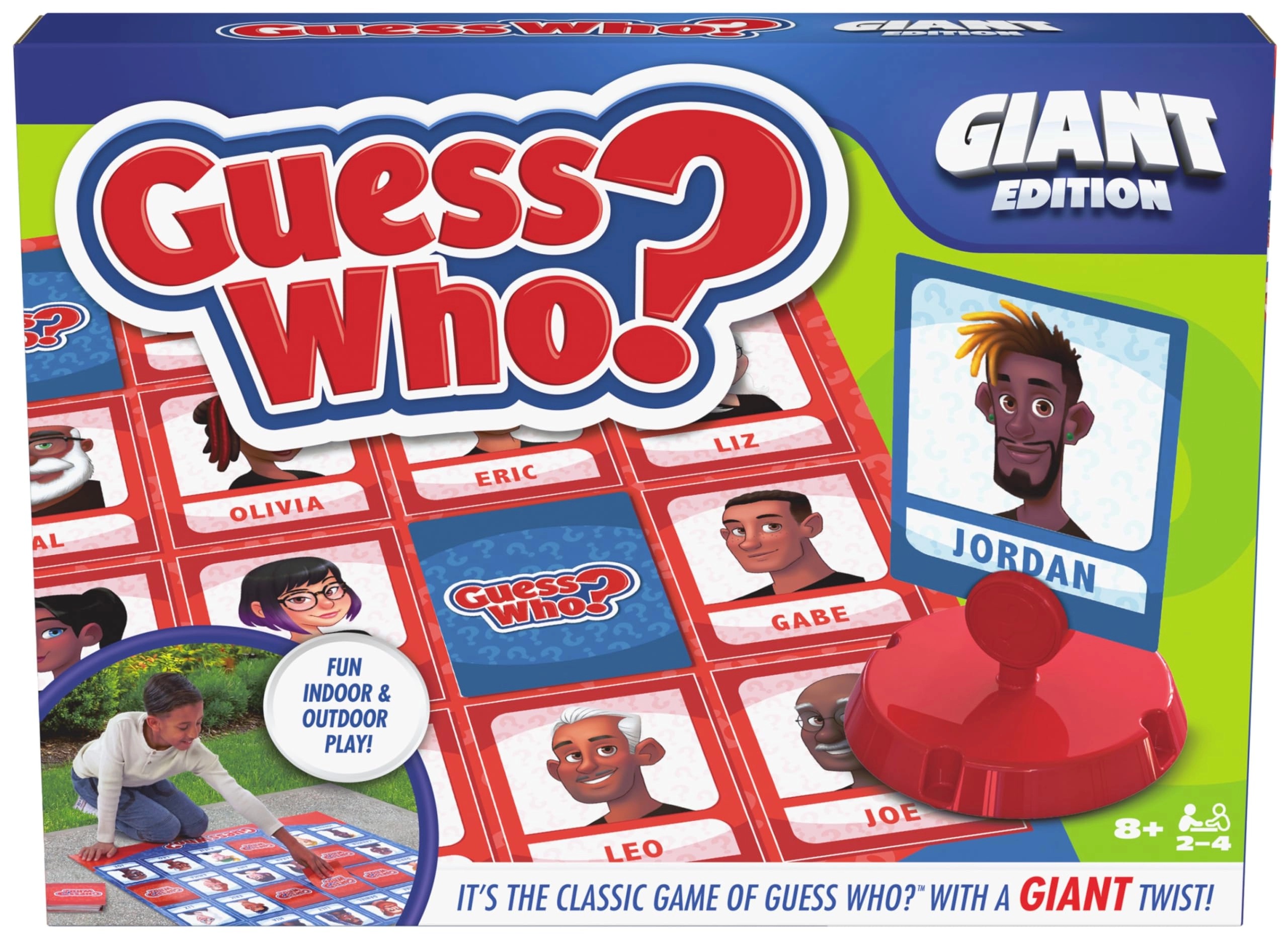 SPIN MASTER GAMES Guess Who? Giant Edition
