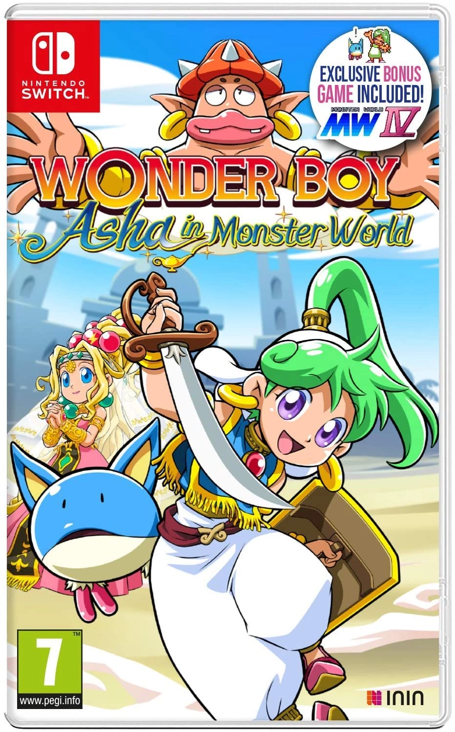 Wonder Boy Asha In Monster World - Nintendo Switch