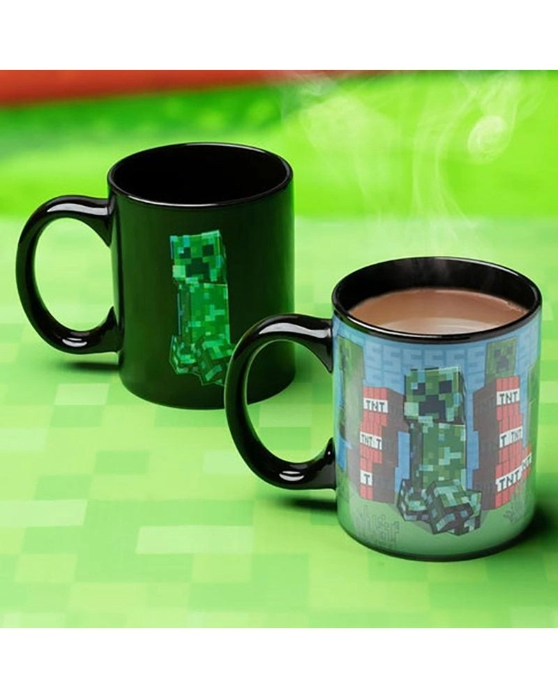 Minecraft Creeper Mug - Heat Change 300 ml
