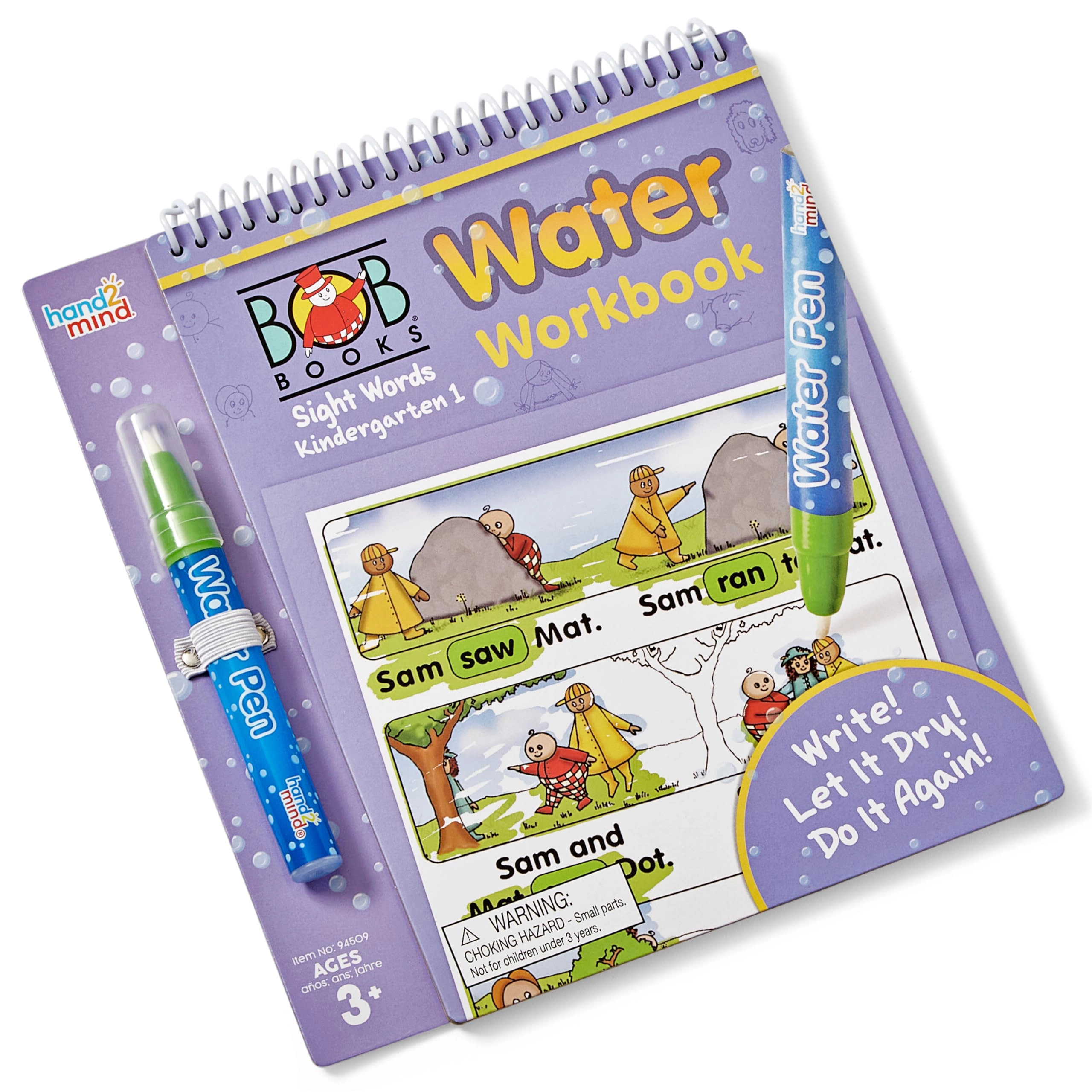 hand2mind Bob Books Water Workbook - 3-5 1 pieces