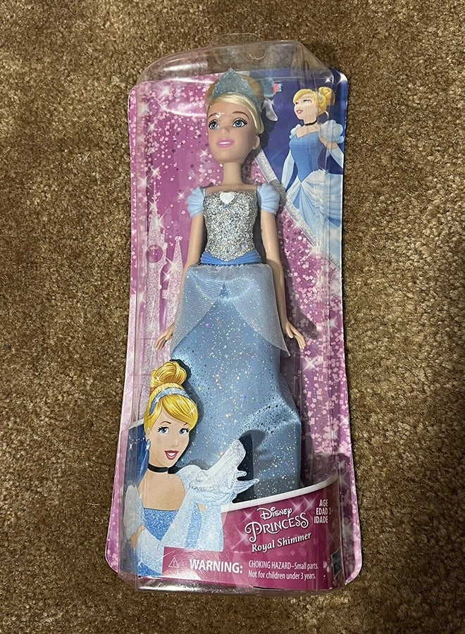 Cinderella Doll - Shimmer Plastic Ages 36+