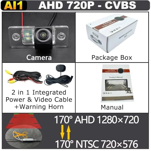 D170 AHD - Night vision Universal Connector 720P