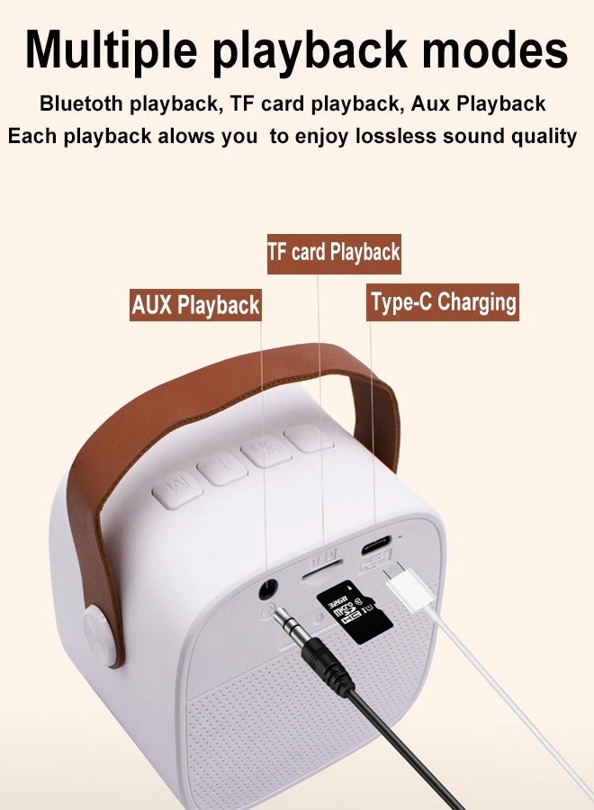 Home Karaoke Portable Bluetooth Speaker - 1 x microphone