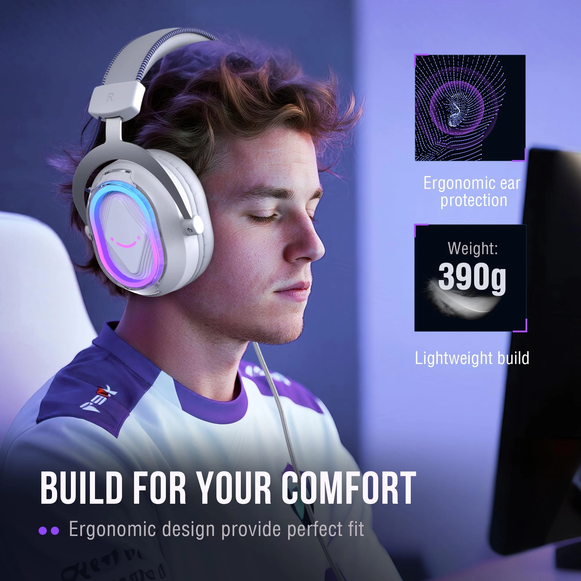 AmpliGame H13WP Wired Headset