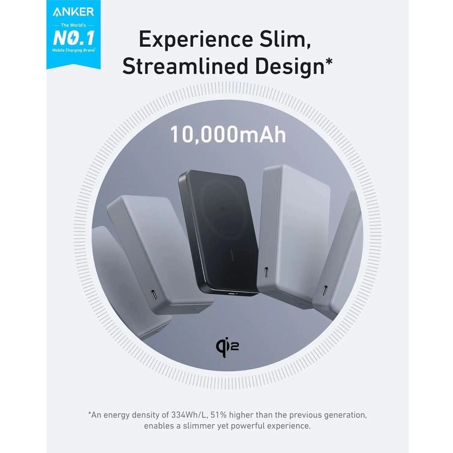 MagGo - 10,000mAh 15W Qi2 Certified