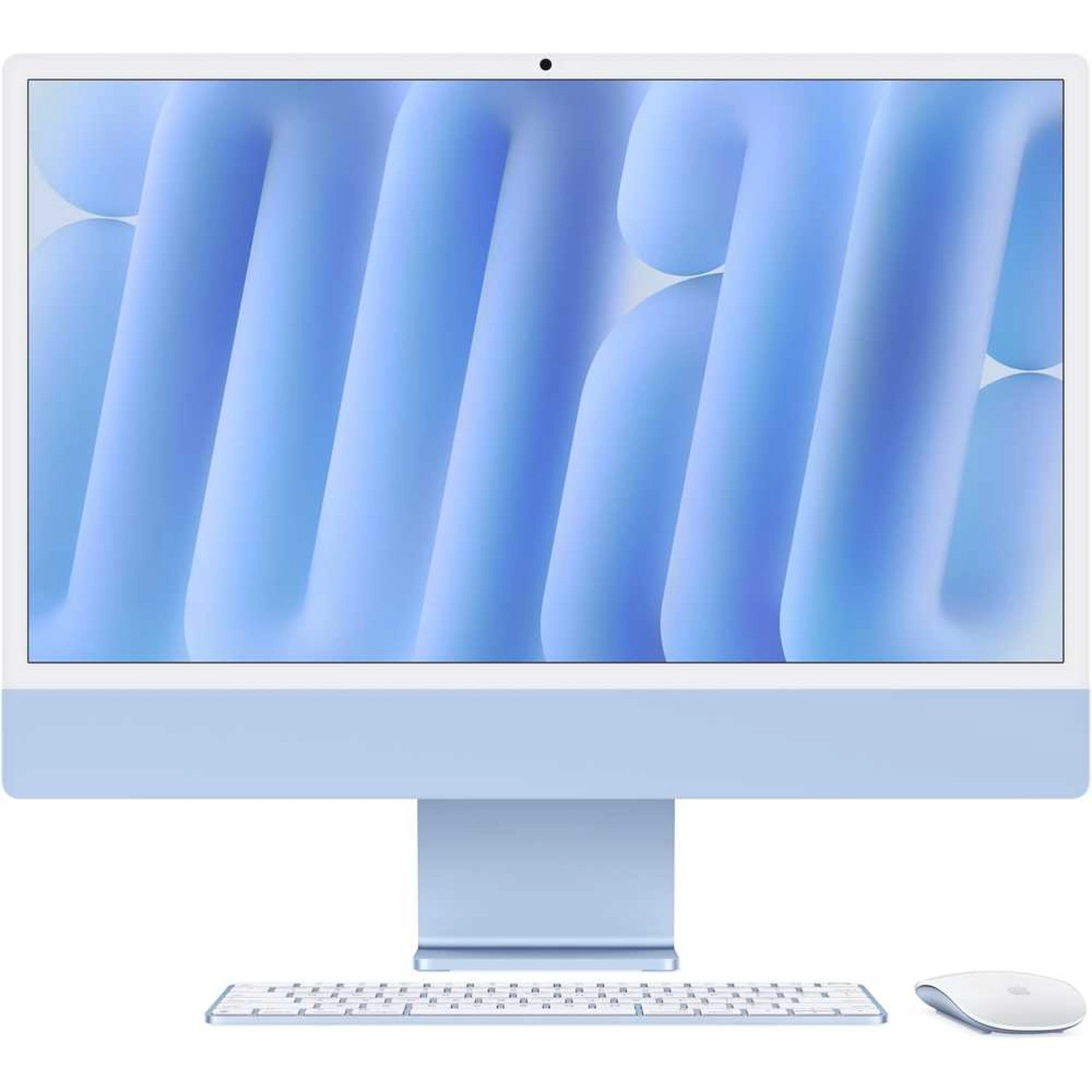 Apple iMac 24-inch M4 10-core CPU and 10-core GPU, 16GB, 512GB SSD - Blue
