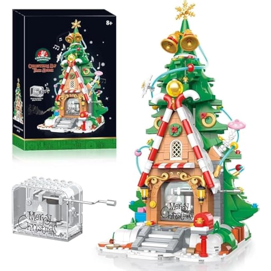 Generic Tree Building Blocks Model - Plastic Kit