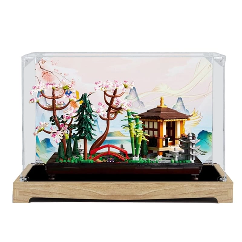 Clear Acrylic Display Case for Lego Icons (10315) - 40x25x25cm Acrylic