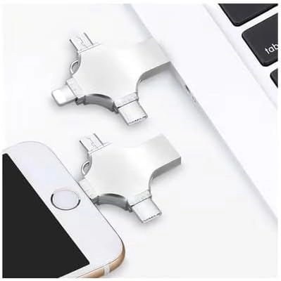 OTG 4 in 1 USB Flash Drive - USB 3.0 Lightning Type-C Micro USB 512GB