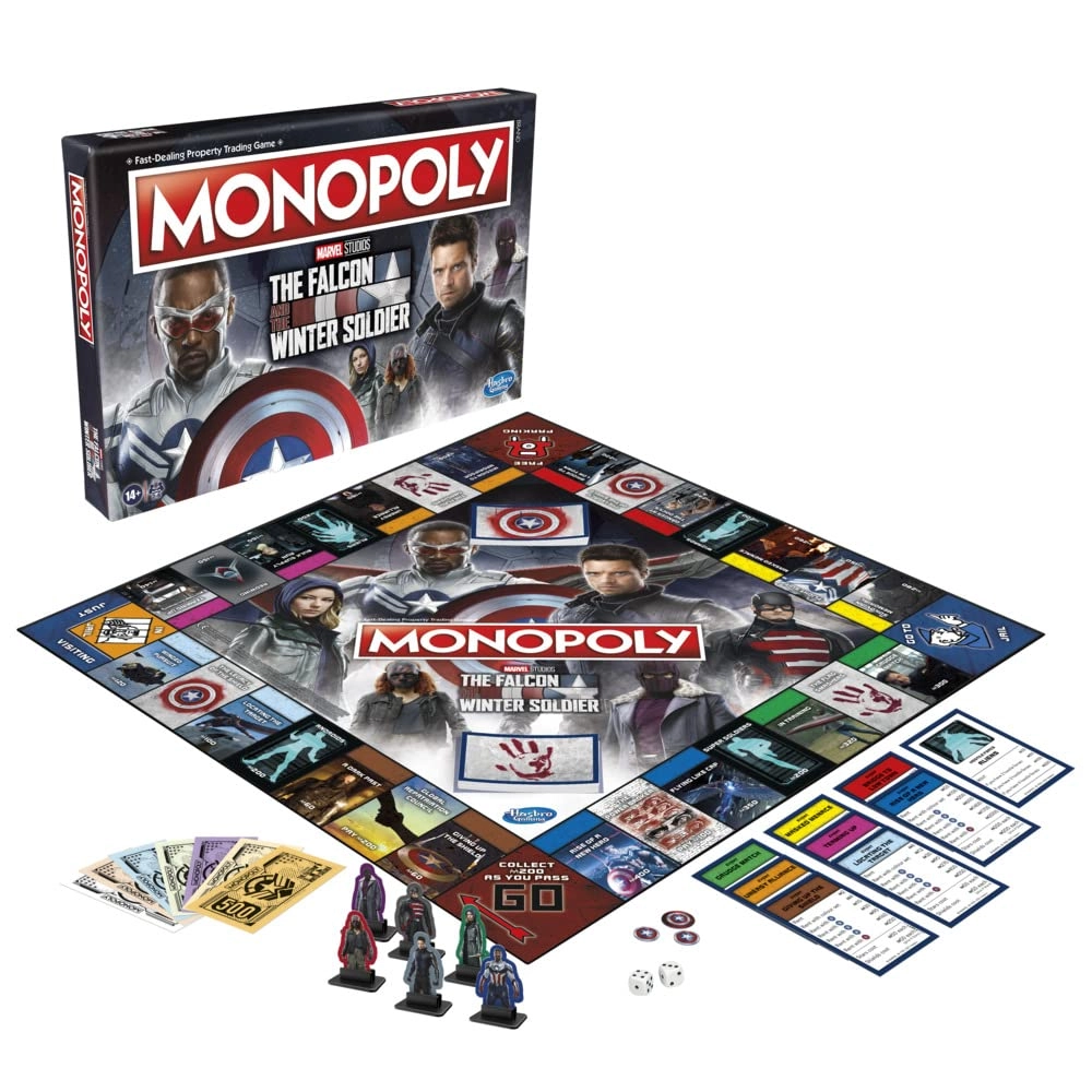 Monopoly: Marvel Studios' The Falcon and The Winter Soldier Edition