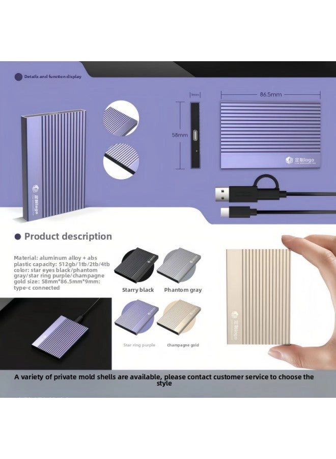 SSD Mobile Solid-state Drives - 500GB 64TB 2T 6TB