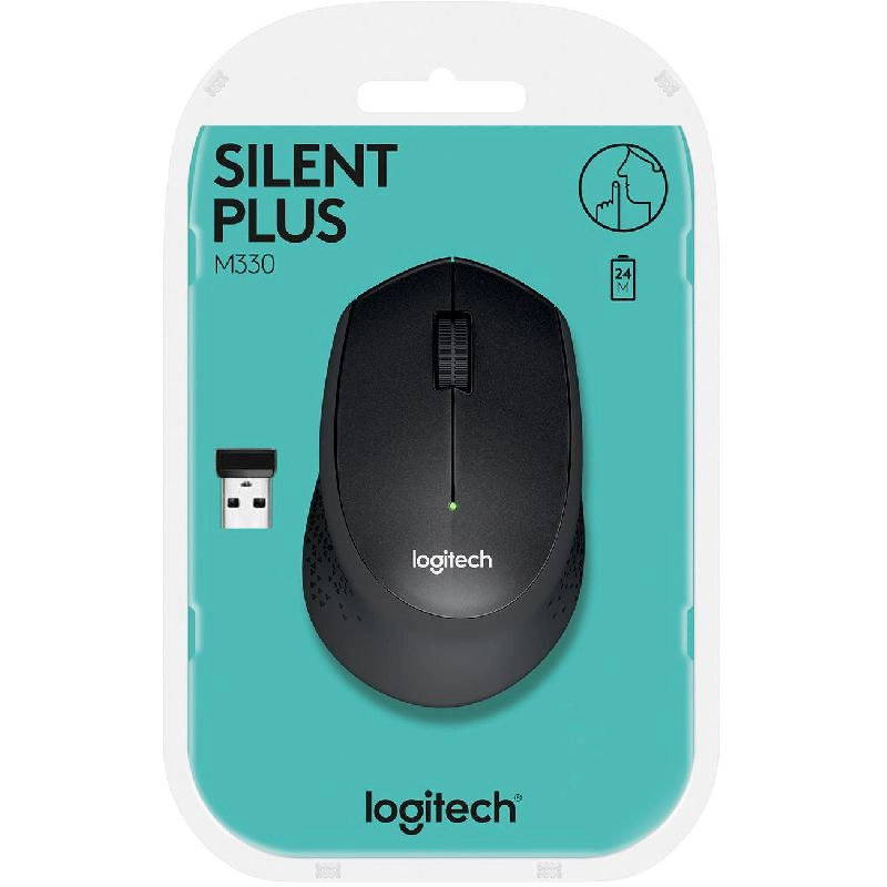 M330 Optical Mute Mouse - Wireless