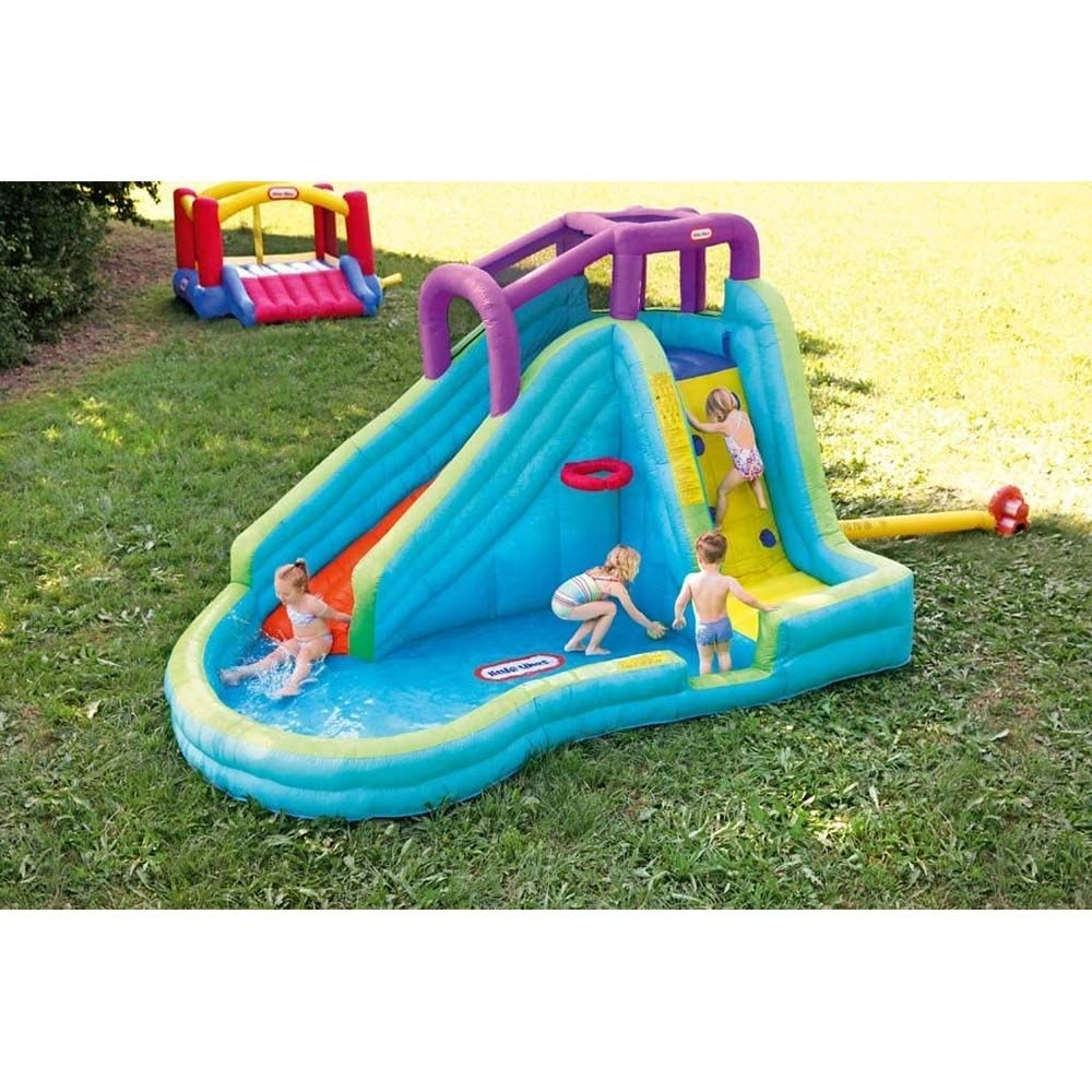 Slam 'N Curve Slide - Splash Pool 3-7 Years