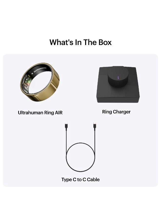 Ring AIR - Size 12 Space Silver