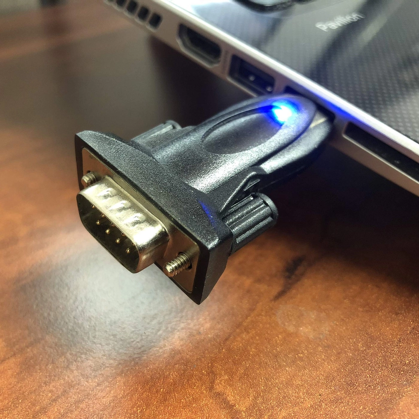 USB 2.0 to RS232 Serial DB9 Adapter - FTDI Chipset Windows Compatible