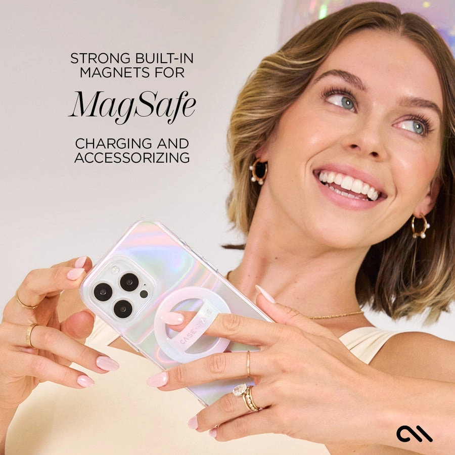 Soap Bubble Fashion MagSafe Case for Apple iPhone 16 Pro Max