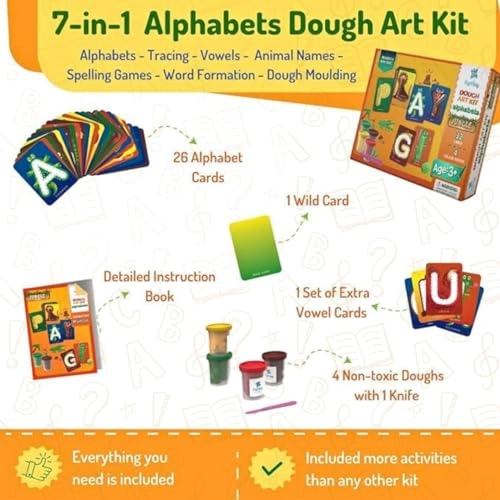 Alphabets Dough Art Kit