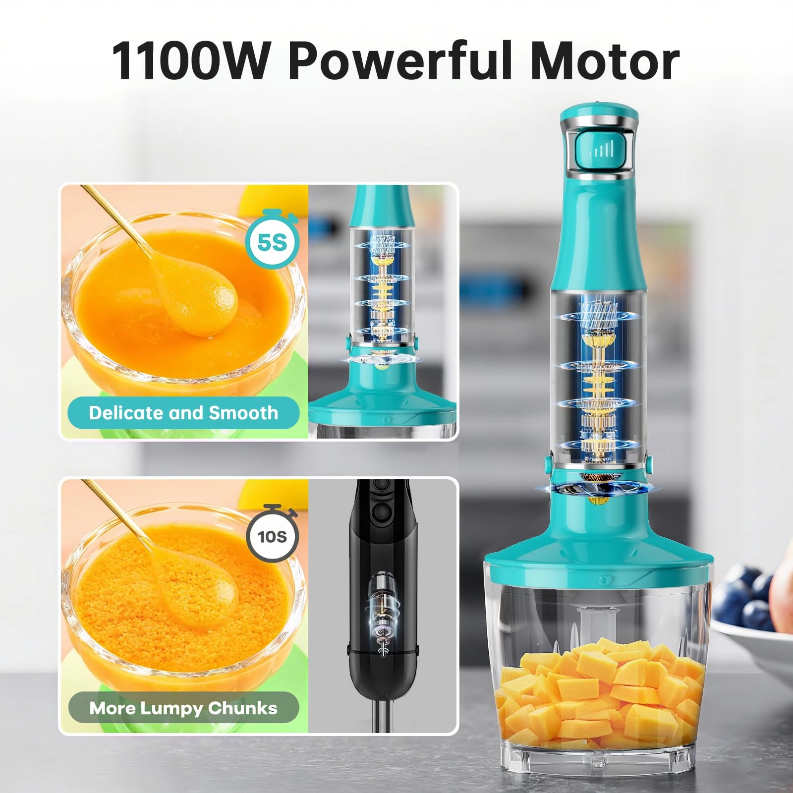 Immersion Blender - 1100W