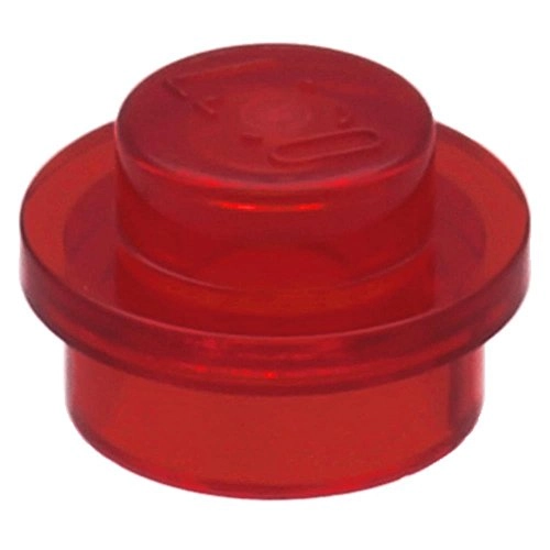 Plate Round 1 x 1 - Plastic 100