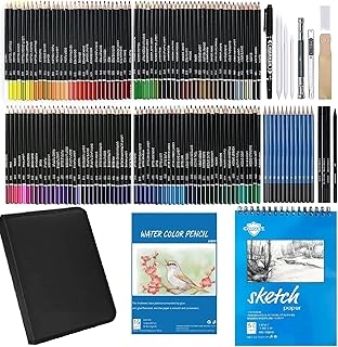 Chinese Artist Drawing Pencils - 146Pc Oil Based Colored Pencil Graphite Sketching Pencils