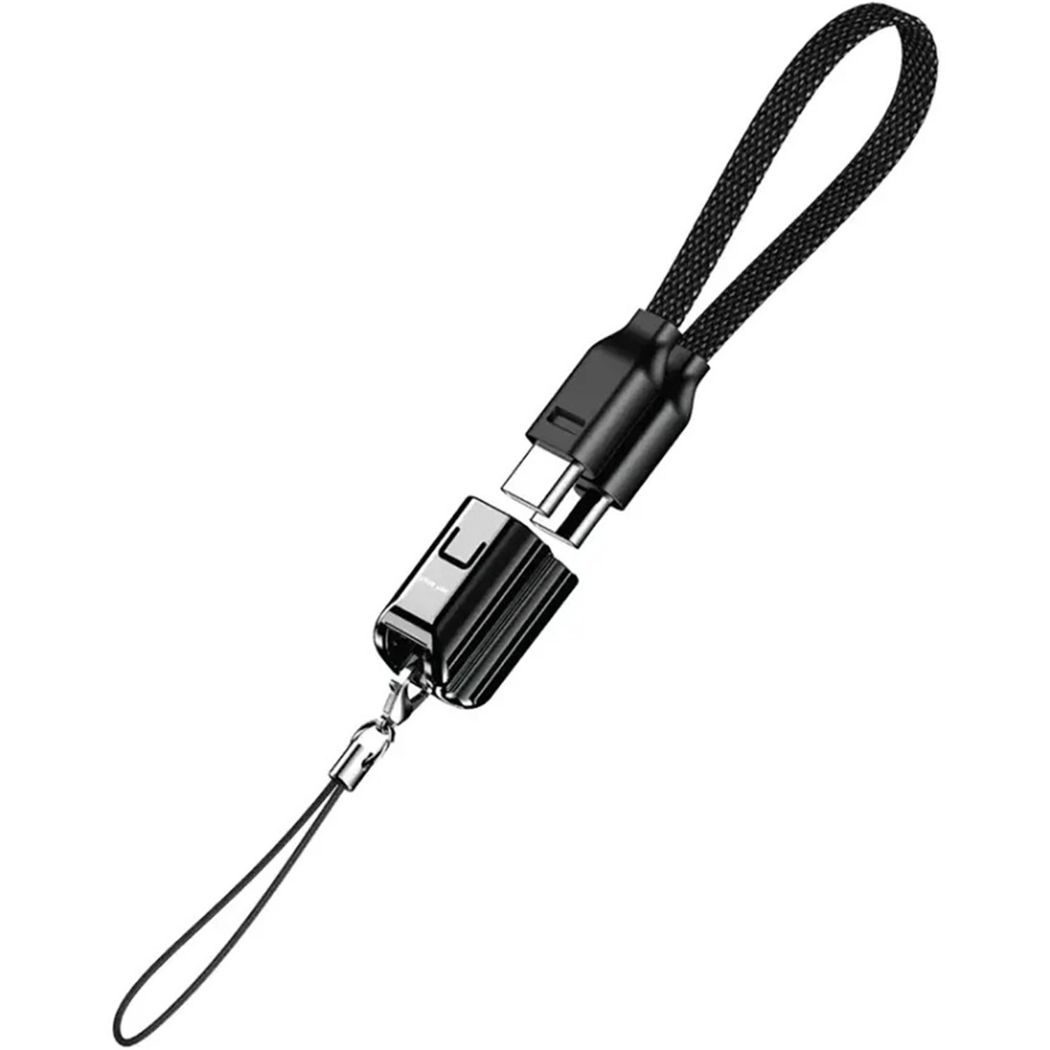 GREEN LION Lanyard Cable 60W USB-C to USB-C 0.15m