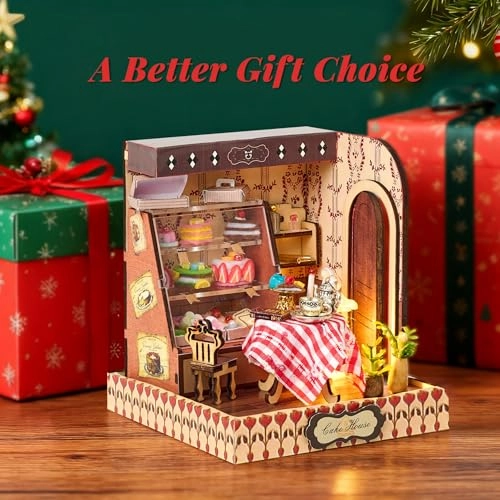 DIY Miniature House Kit - Dessert Corner
