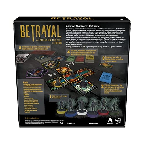 Betrayal at House on the Hill: Third Edition (German)