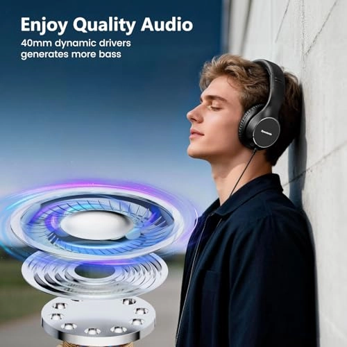 USB C Headphones Wired Headphone