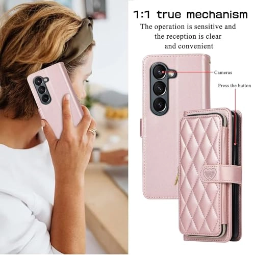 Miagon Case for Samsung Galaxy Z Fold 5