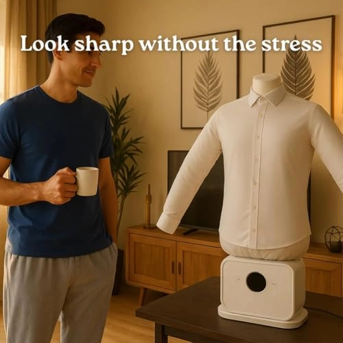 Airolume Automatic Shirt Dryer - 360-degree steam 8 mins 60-70C