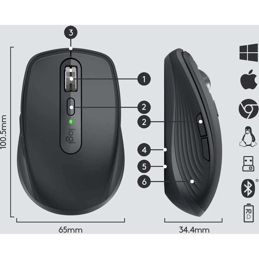 MX Anywhere 3 - Bluetooth