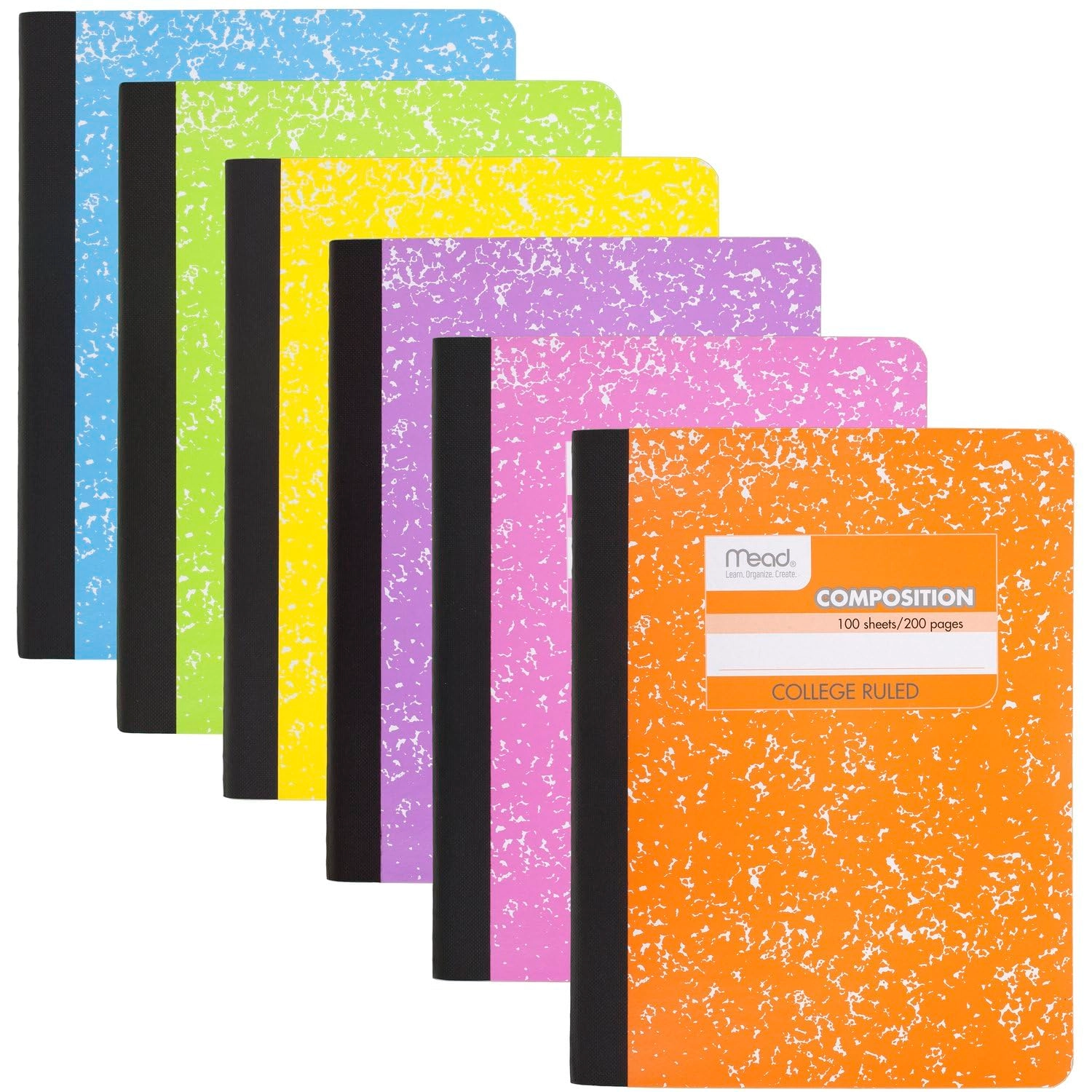 Composition Notebook 7-1/2" x 9-3/4" Softcover - Lined 100 Sheets