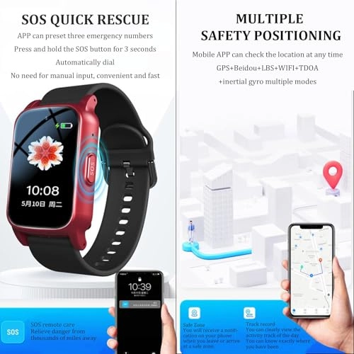 Fall Detection Smart Watch GPS