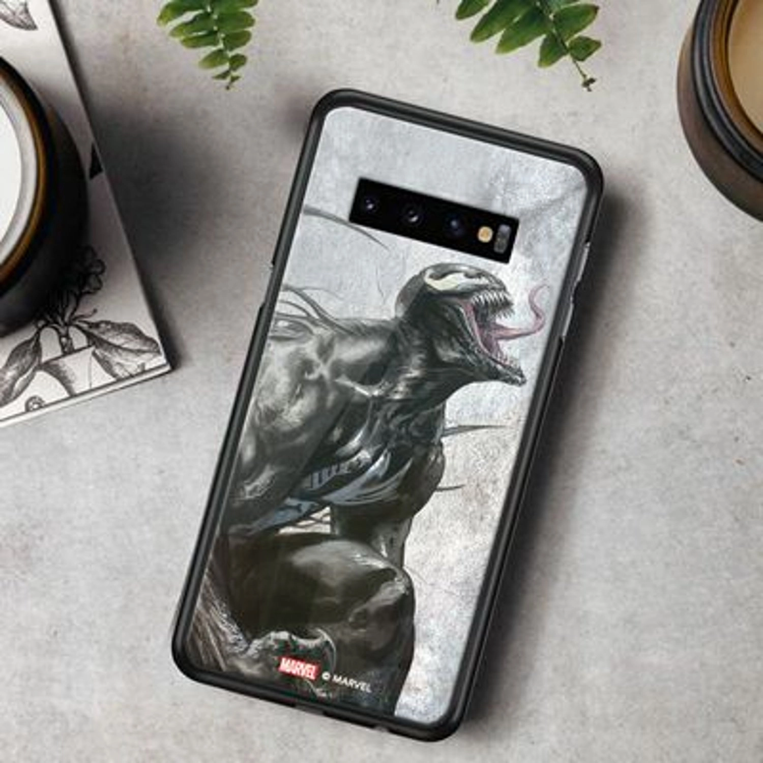 Wackylicious Venom Scream Back Case for Galaxy S10 Plus