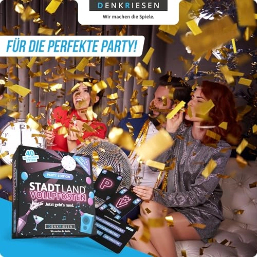 Stadt Land Vollpfosten - German 12 years and up