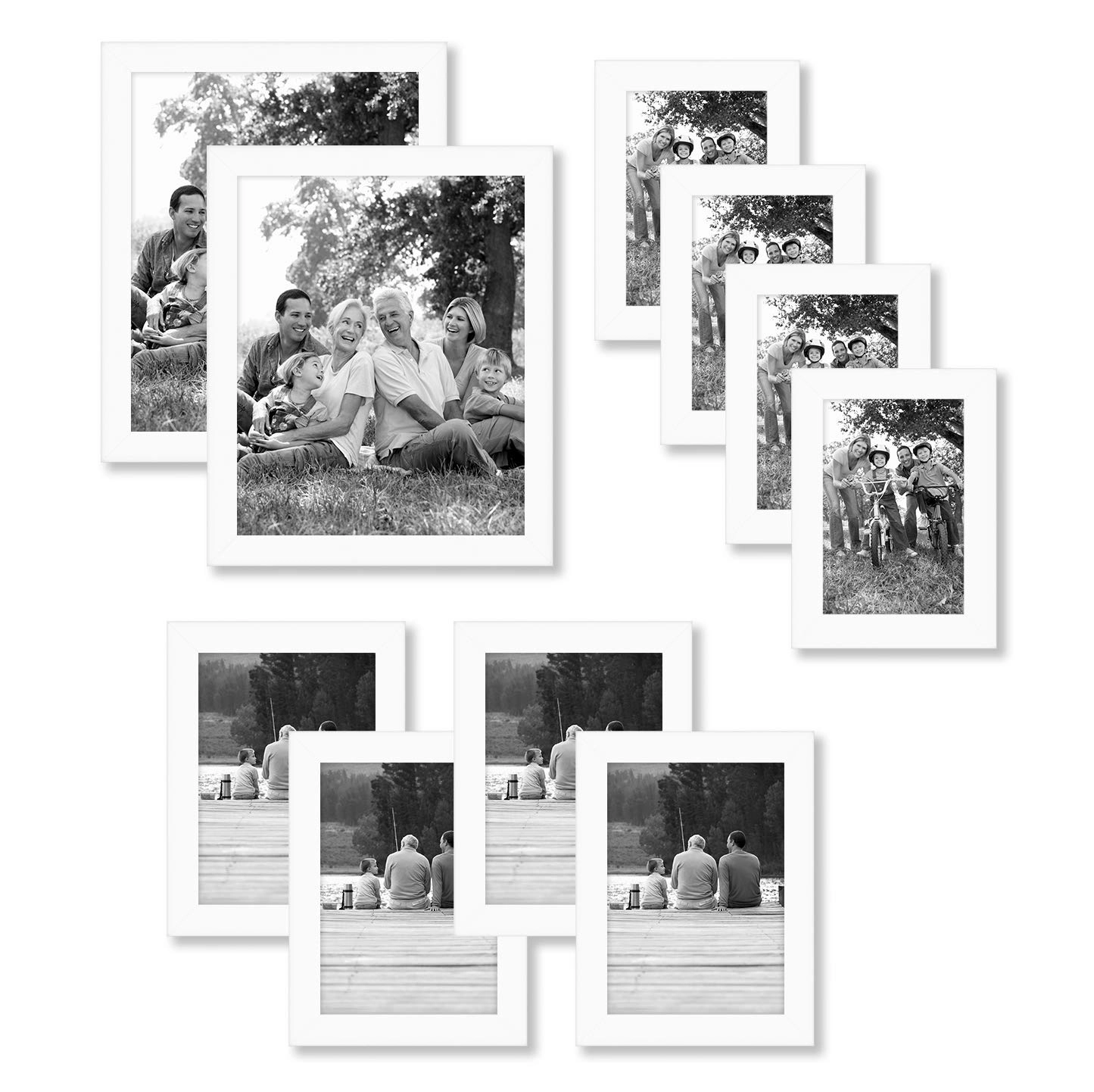 Set of 10 Picture Frames