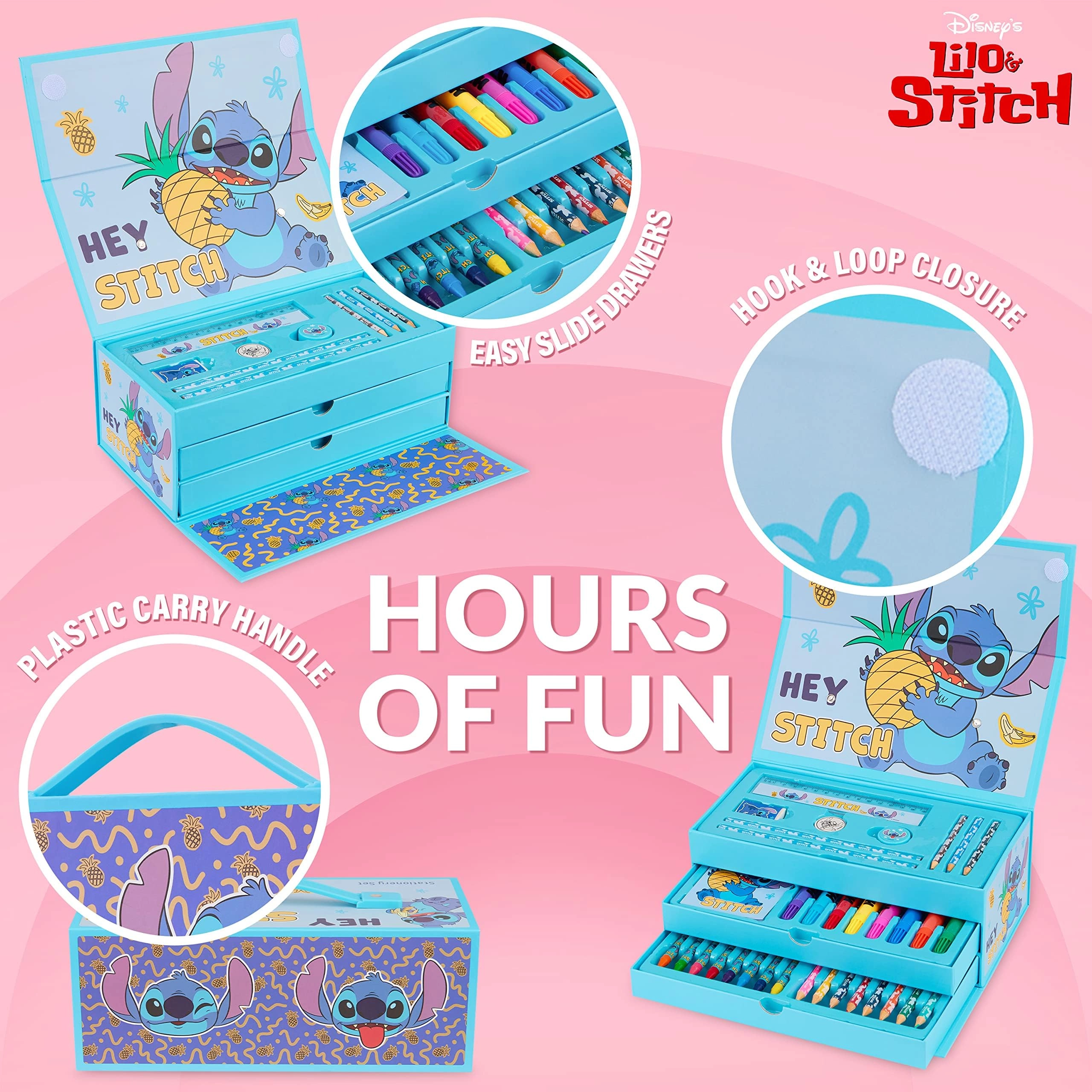 Art Set - 30 Plus Pcs Blue Stitch