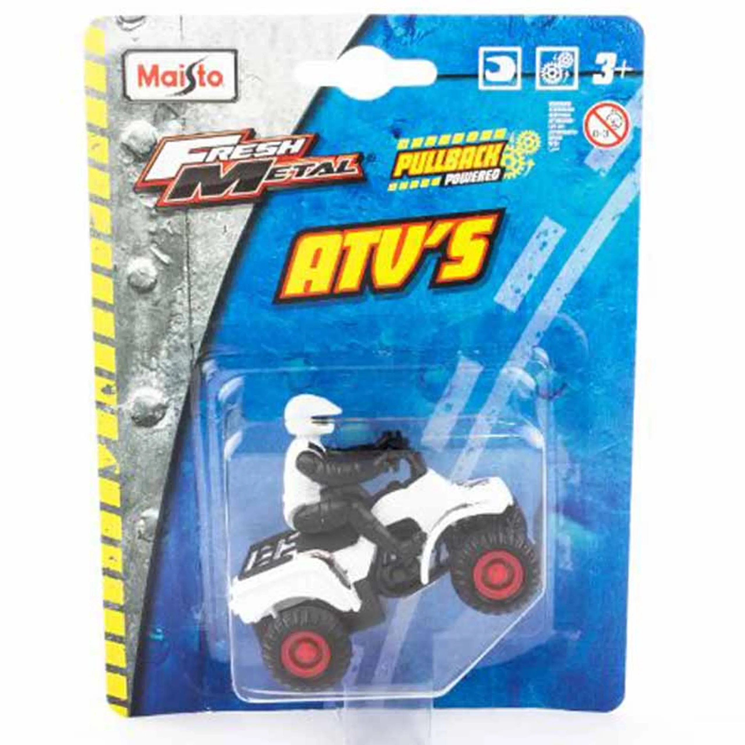 Pullback Powered ATV - 8cm