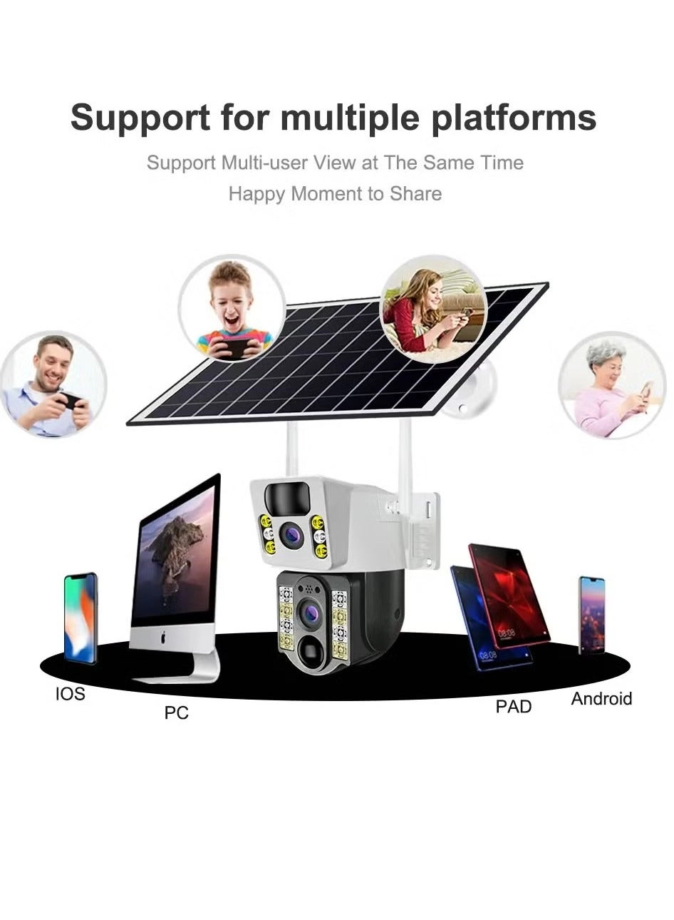 Smart Solar Security Camera 4K