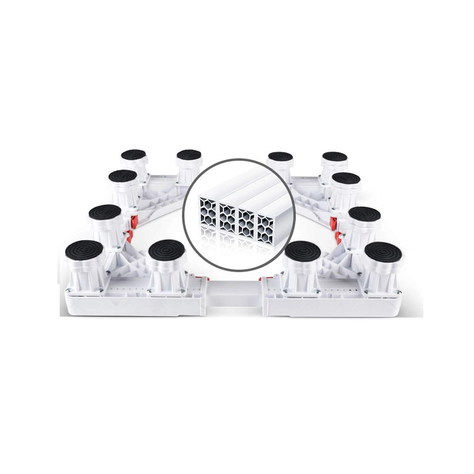 Universal Adjustable Base Stand - 500kg Honeycomb