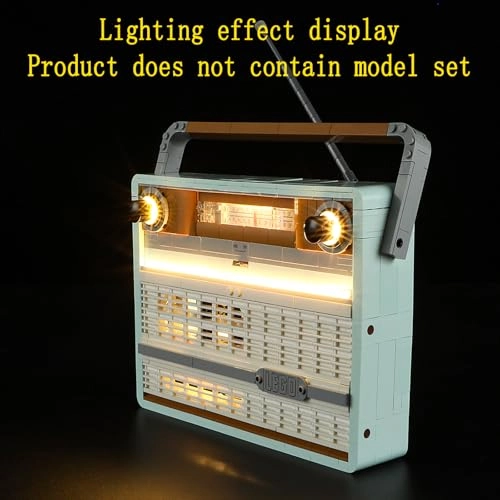 Icons 10334 - LED Light Kit Blue Retro Radio
