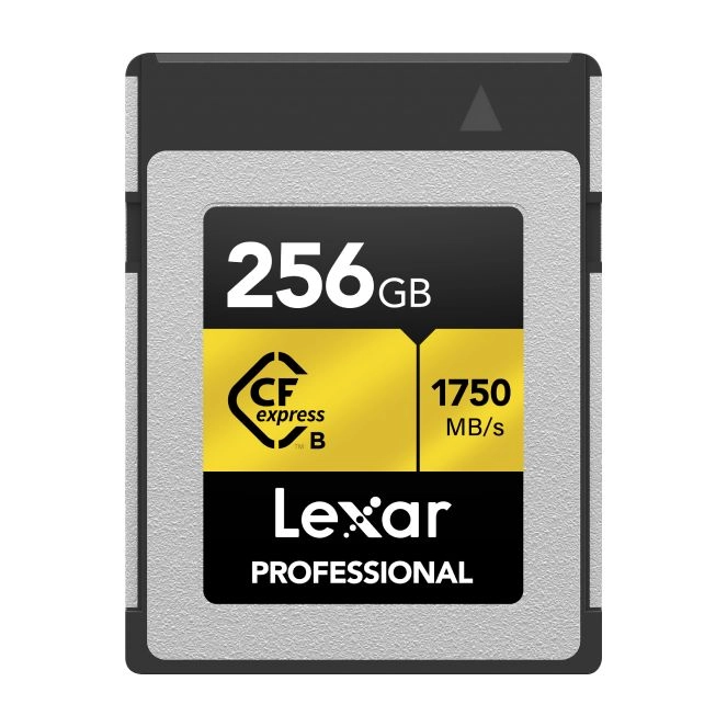 Professional CFexpress Type-B - Up To 1750MB/s Read 1000MB/s Write 256GB